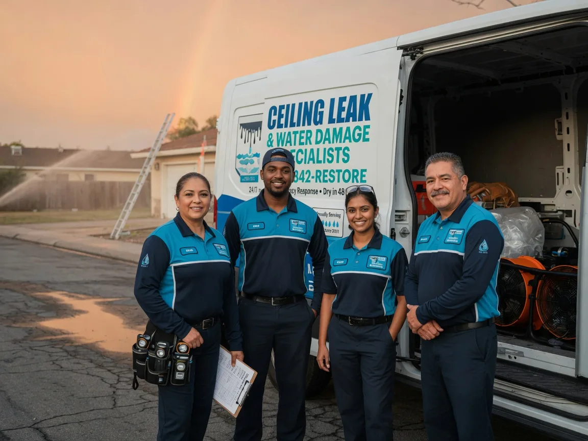 Ceiling Leak Cleanup company in Morven, NC